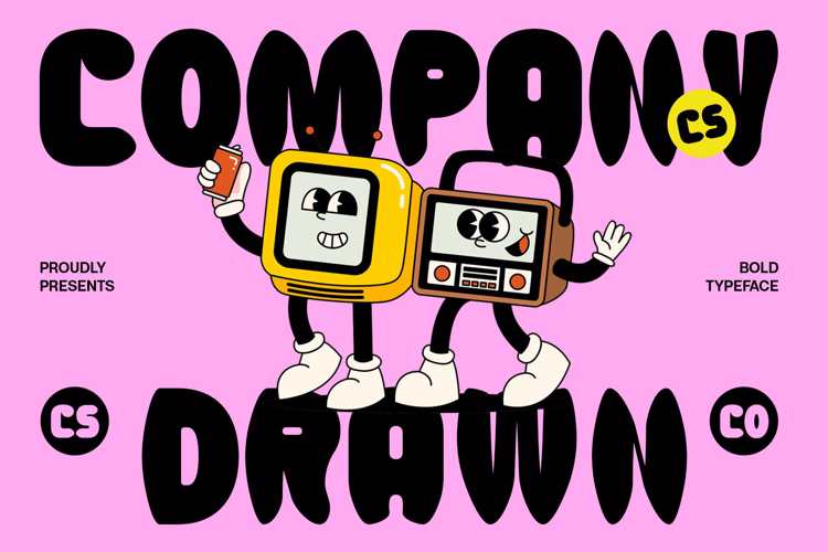 Preview of CS Company Drawn Font