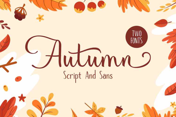 Autumn Mood Script Font