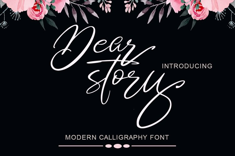Dear Story Script Font