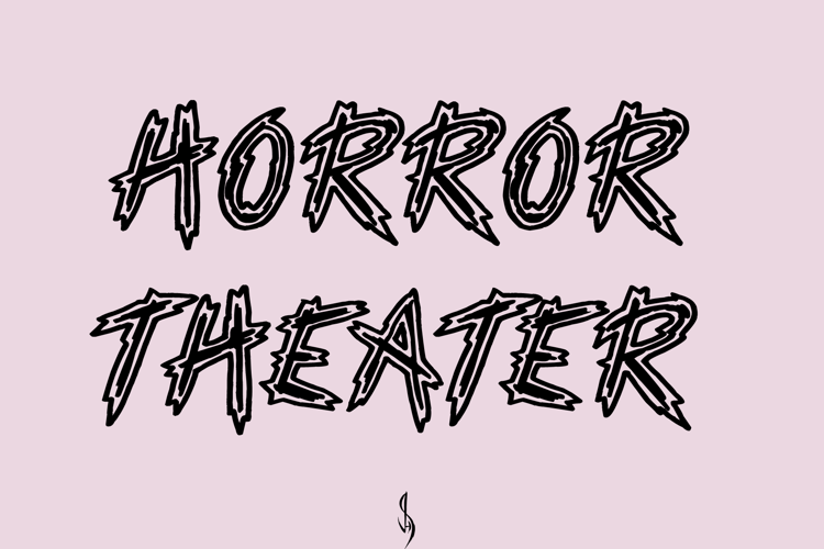 Horror Theater Font