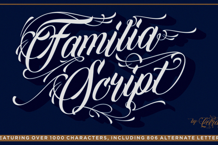 Familia Script Font