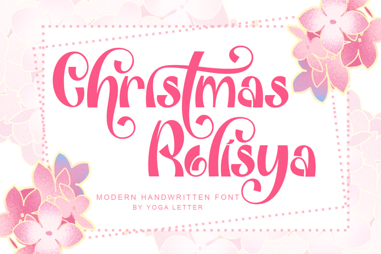 Preview of Christmas Rolisya Font