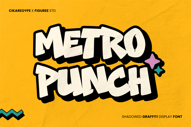 Preview of Metro Punch Font