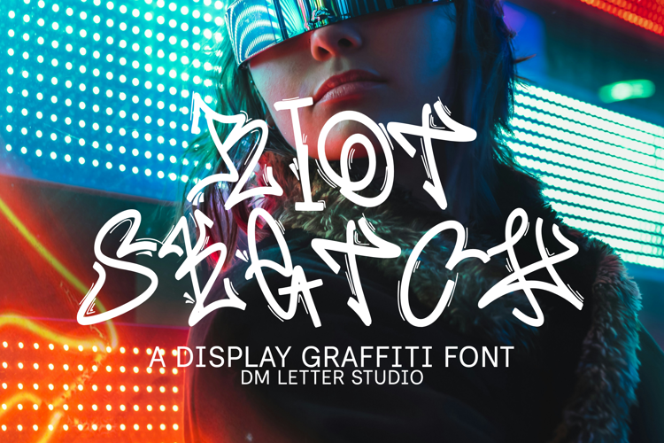 Preview of Riot Sketch Font