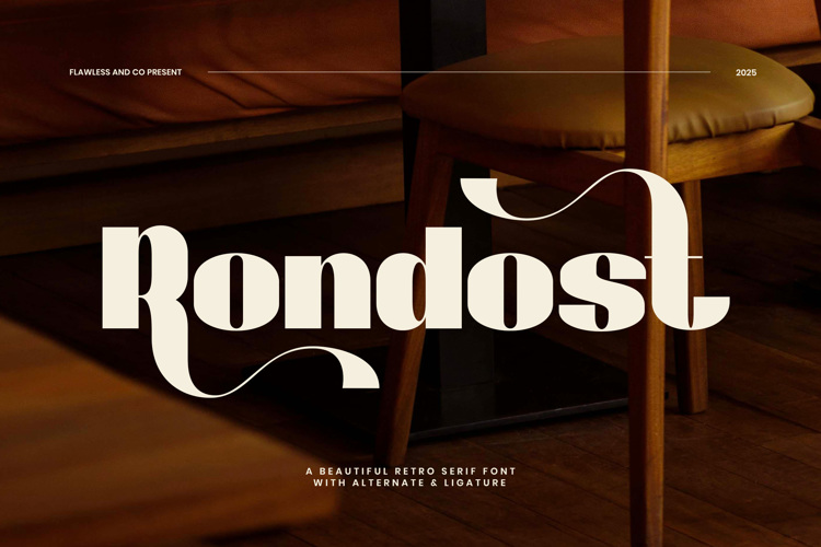 Preview of RONDOST Font