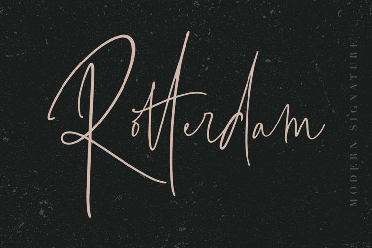 Rotterdam Font