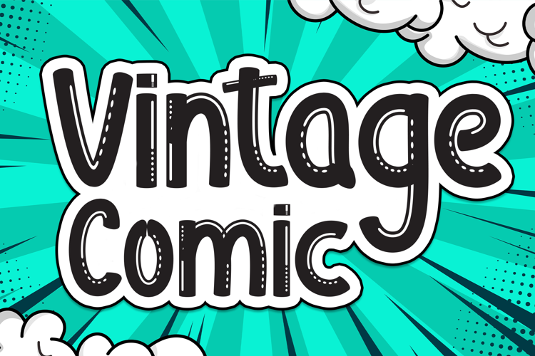 Vintage Comic Font