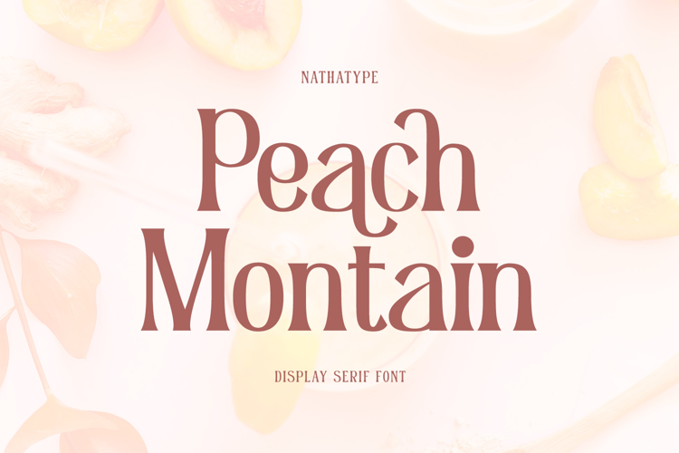Peach Montain Font