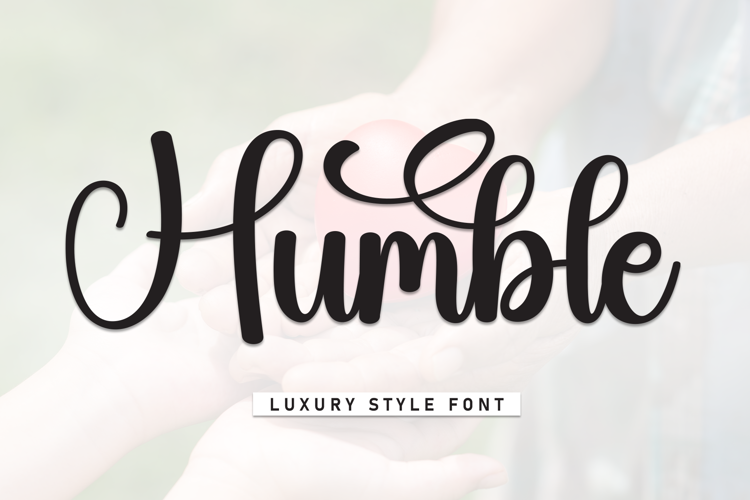 Preview of Humble Font