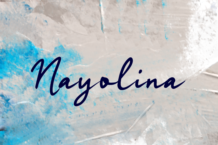 n Nayolina Font