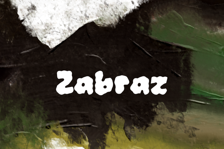 Preview of z  Zabraz Font