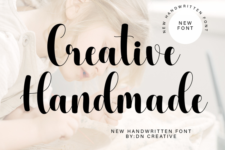 Creative Handmade Font