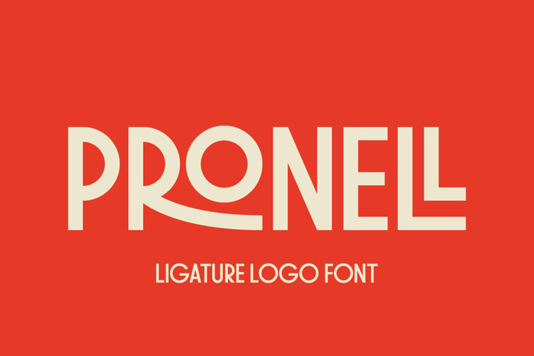Preview of Pronell Font