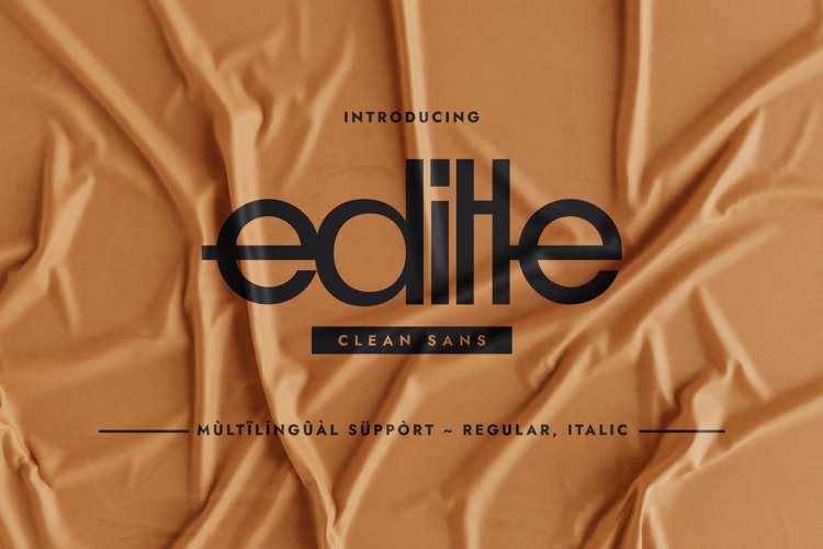 Preview of Editle Font