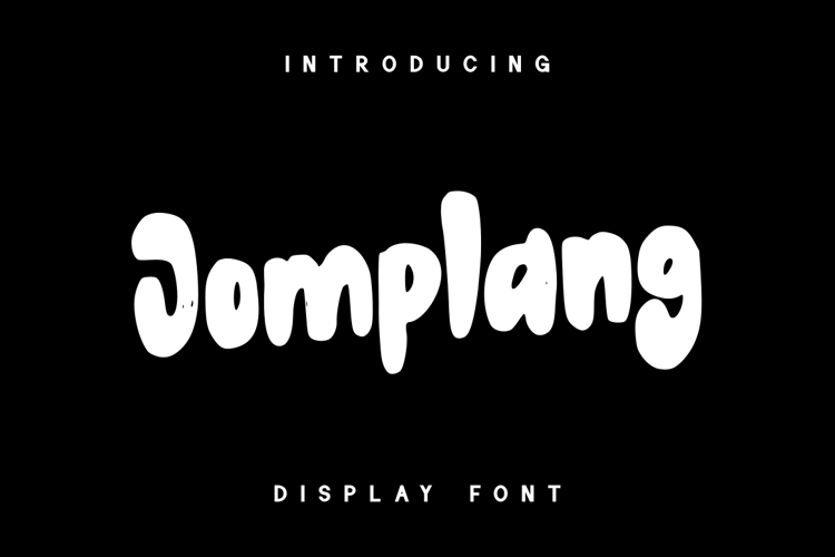 Jomplang Font