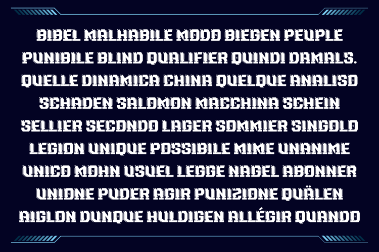 NAXMOS Font