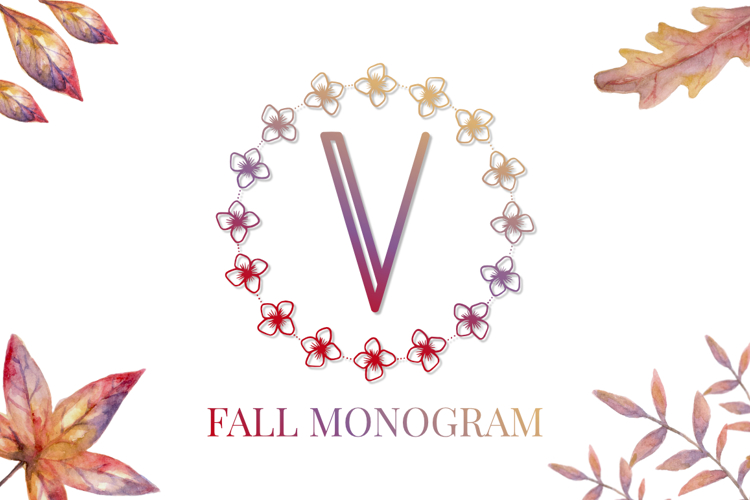 Fall Monogram Font