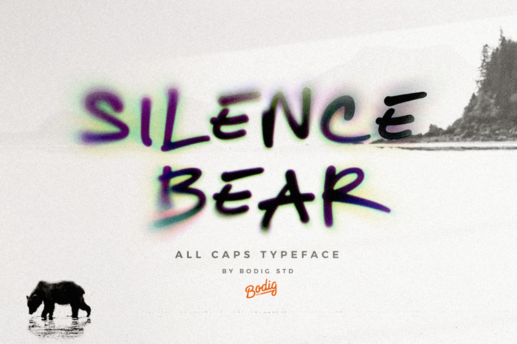 Preview of Silence Bear Font