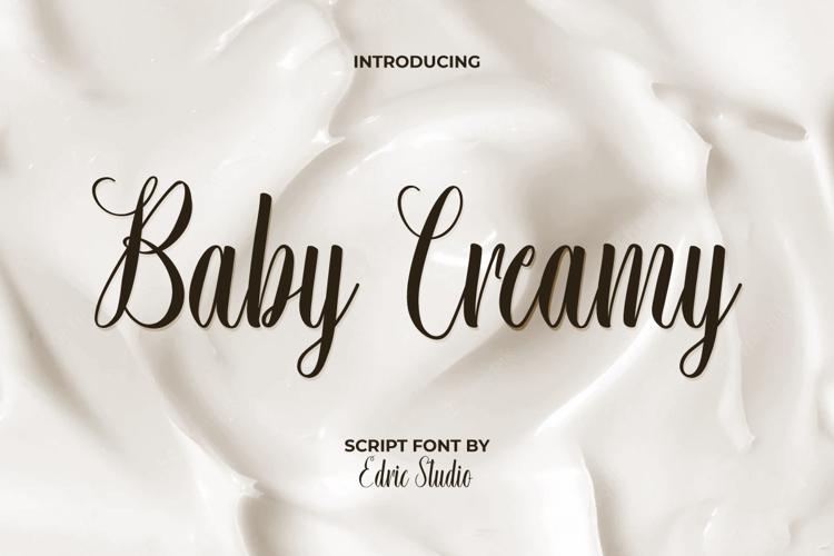 Baby Creamy Font