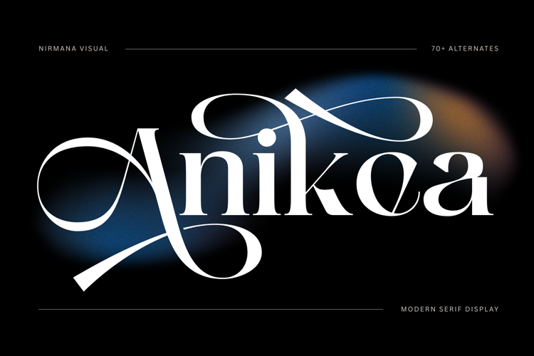 Preview of Anikea Font