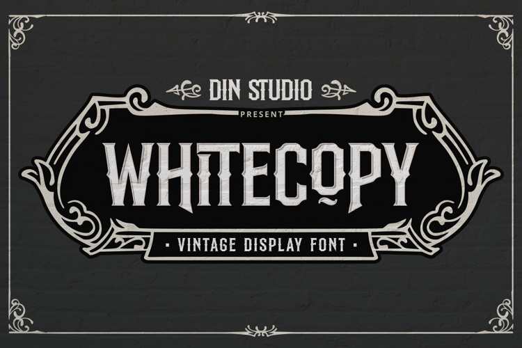 Whitecopy Font