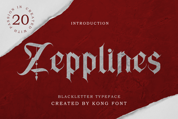 Zepplines Font