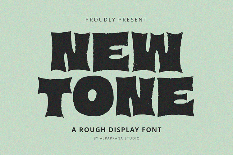 Preview of New Tone Font