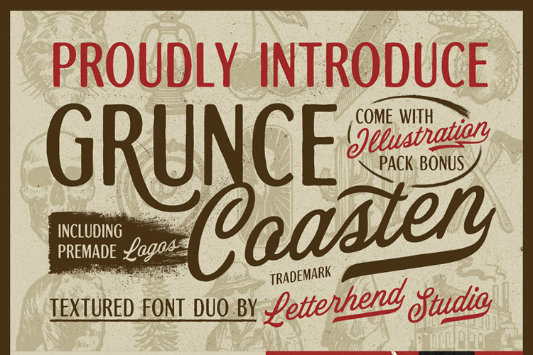 Grunce Coasten Font