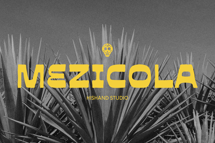 Preview of Mezicola Font