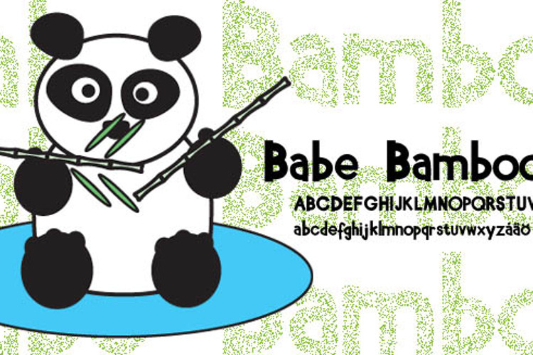 Babe Bamboo Font