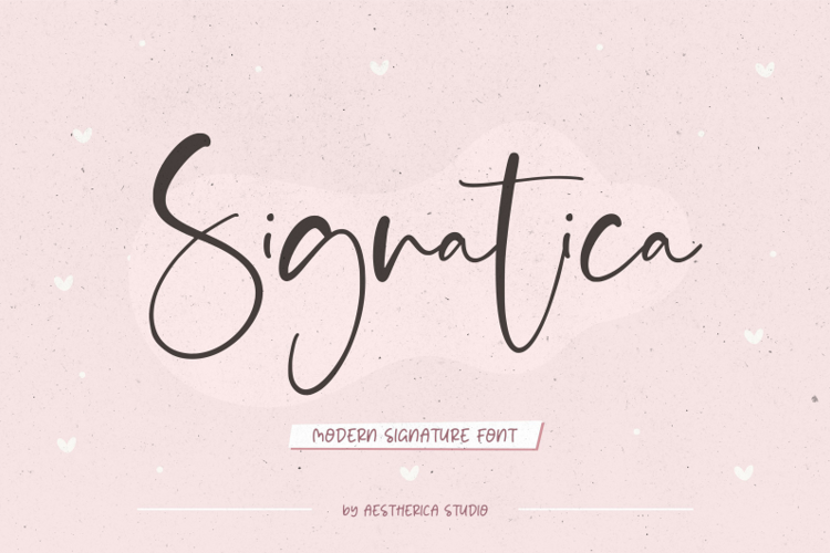 Signatica Font