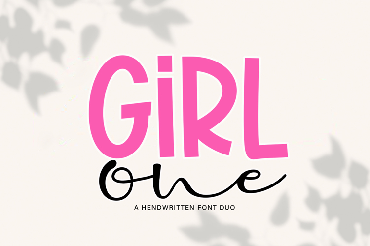 Girl One Font