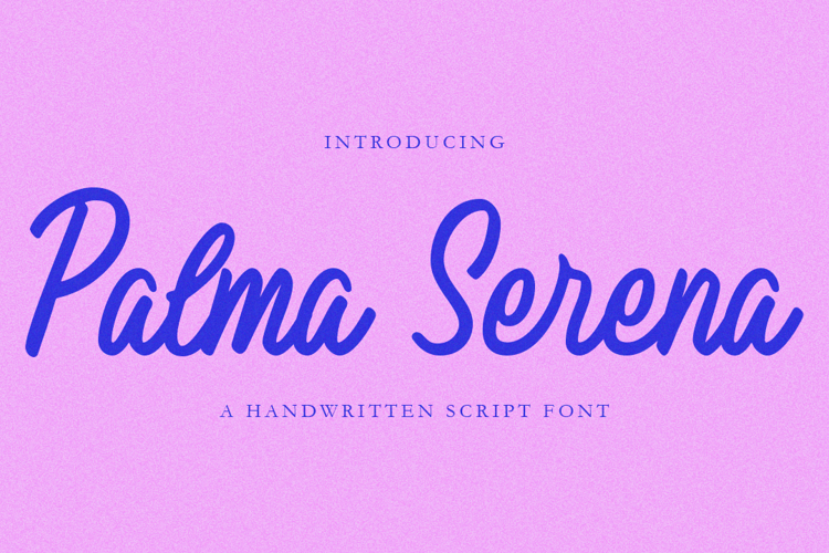 Palma Serena Font