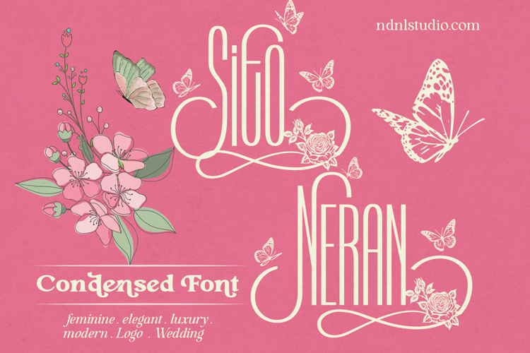 Preview of Sito Neran Font
