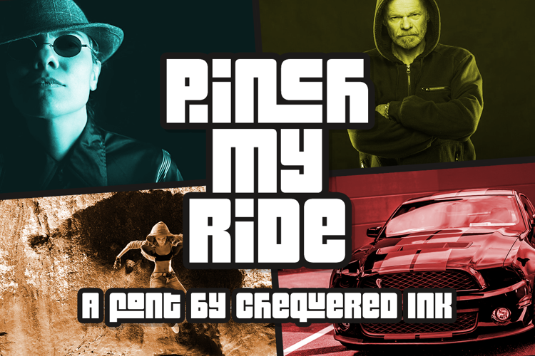 Pinch My Ride Font