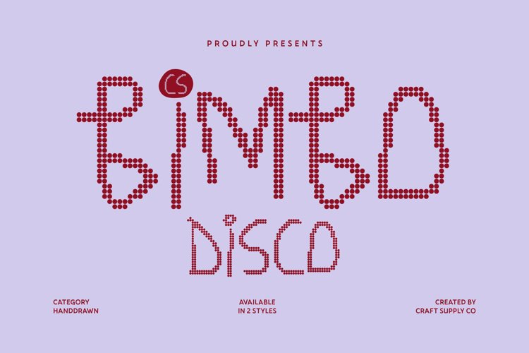 Preview of CS Bimbo Disco Font