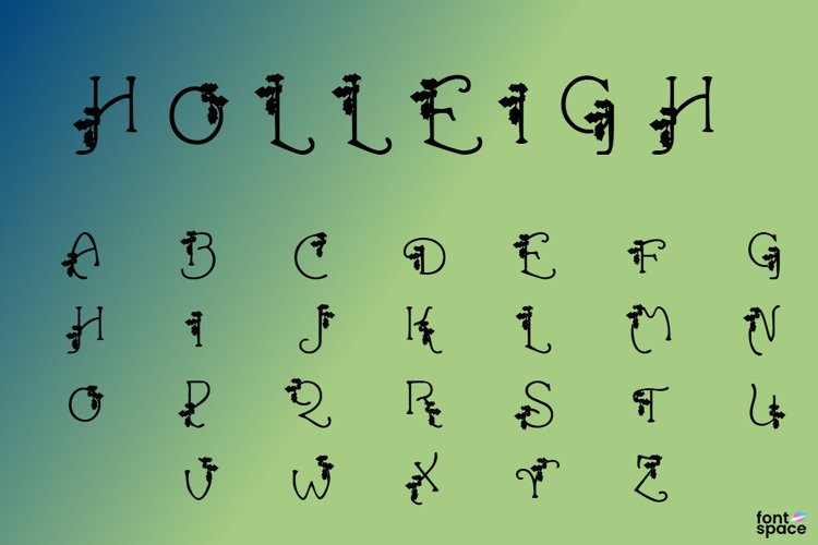 Preview of HolLeigh Caps Font