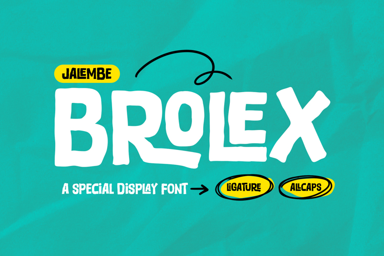 Preview of Brolex Font