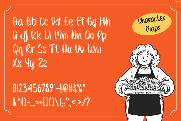 Preview of Diaris Font