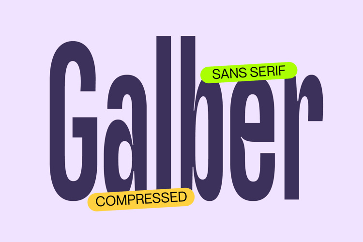 Galber Font
