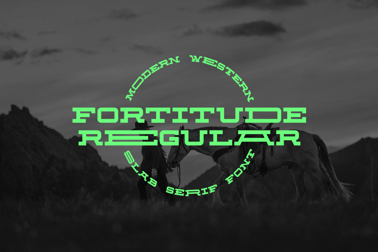 Preview of Fortitude Font