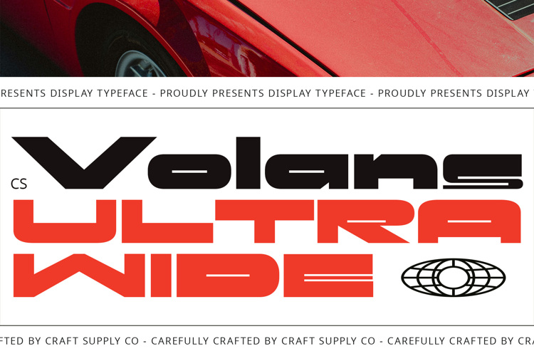 Preview of CS Volans Font