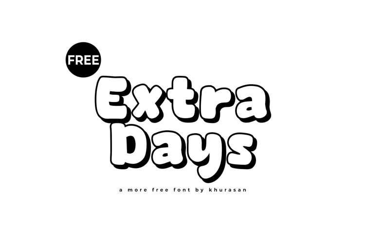 Extra Days Font