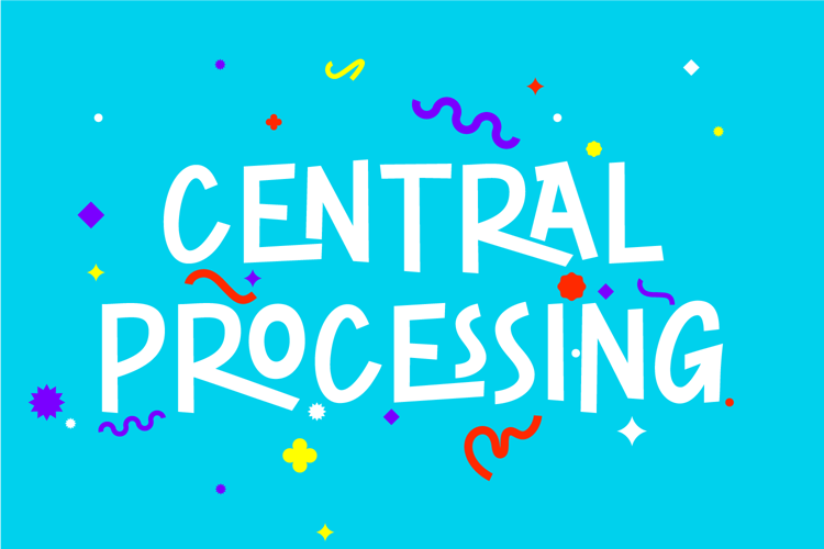 CENTRAL PROCESSING Font