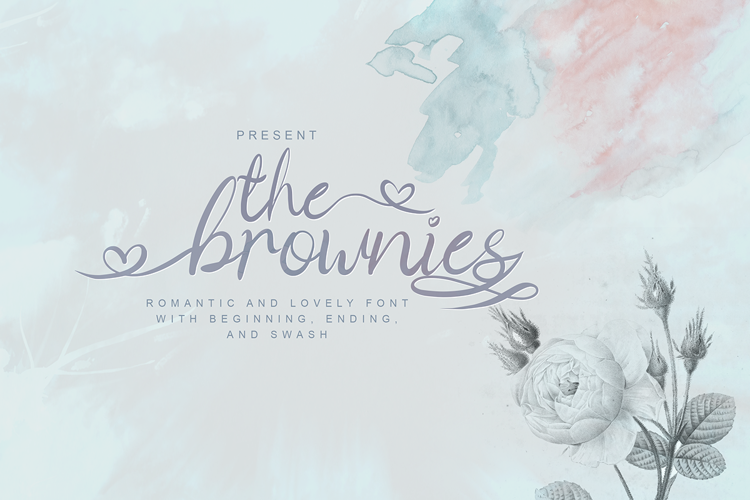 the brownies Font