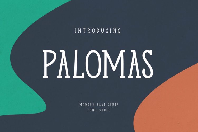 Preview of Palomas Thick Block Font