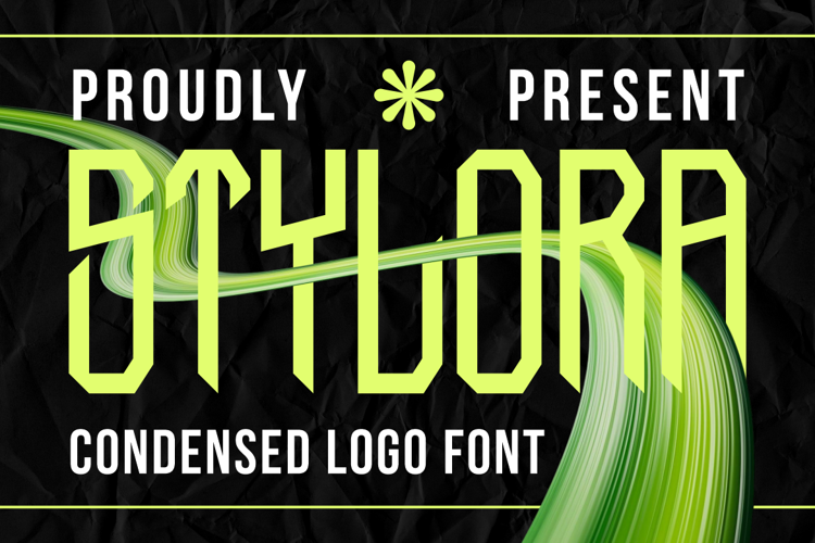 Preview of Stylora Font