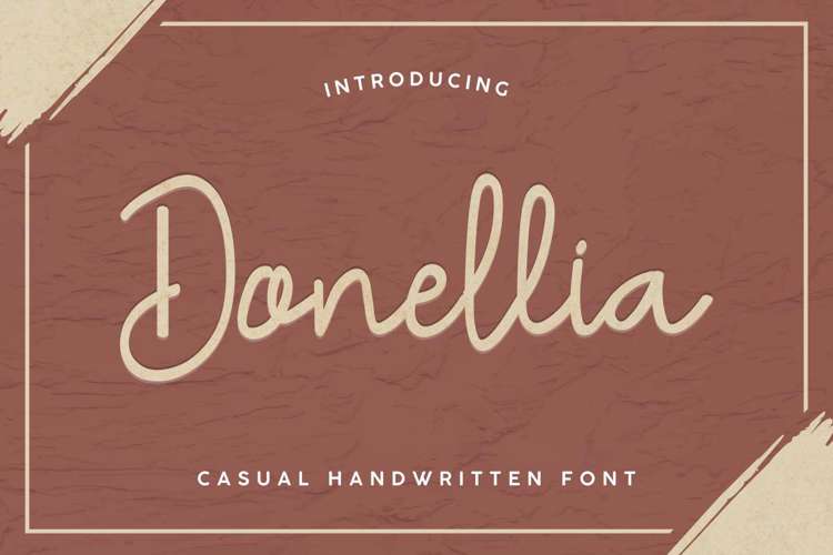 Donellia Demo Font