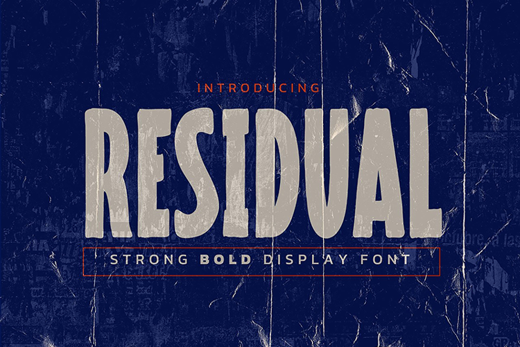 Residual Font