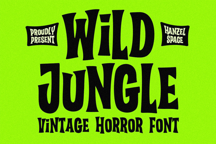 Preview of Wild Jungle Font